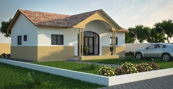 VILLA BASSE DE 2 CHAMBRES SALON CUISINE ET TOILETTES