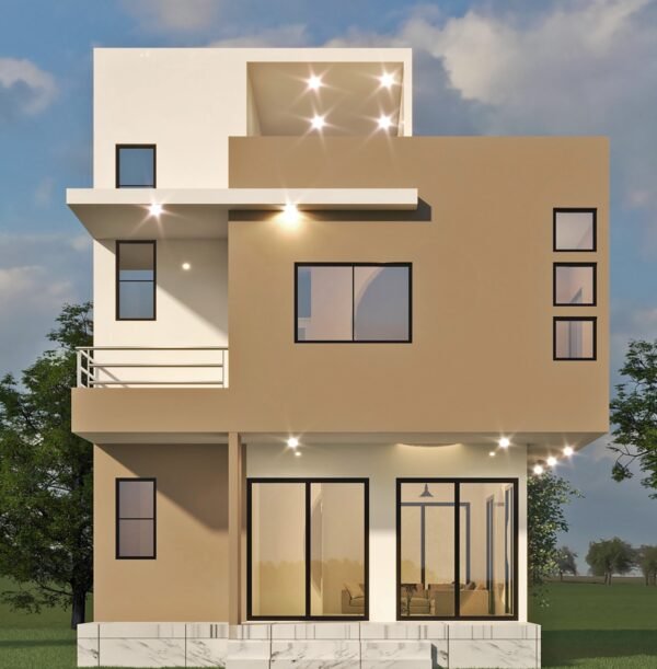 DUPLEXE DE 3 CHAMBRES AUTONOMES CUISINE ET TOILETTES