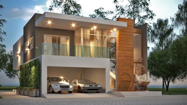 DUPLEXE DE 5 CHAMBRES AUTONOMES,2 SALONS,2 GARAGES